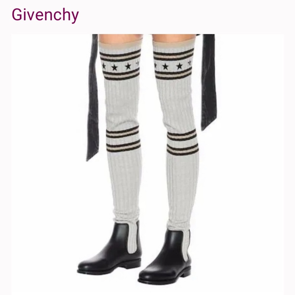 Givenchy Botte de Pluie Over-the-Knee Rain Boots – Size 6 – NWT